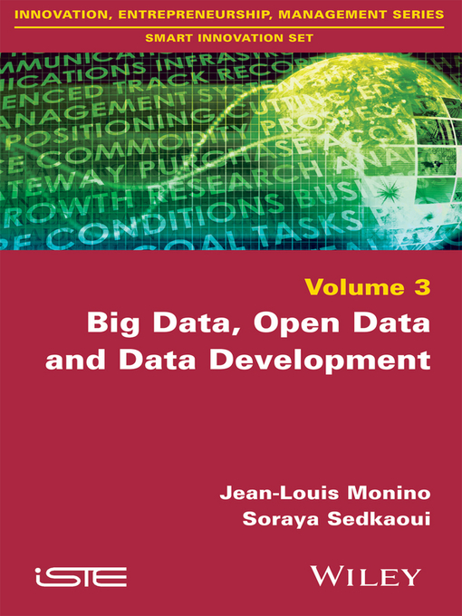 Title details for Big Data, Open Data and Data Development by Jean-Louis Monino - Available